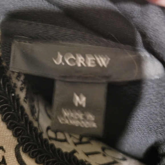 J.Crew Medium Black Pullover - Picture 4 of 8